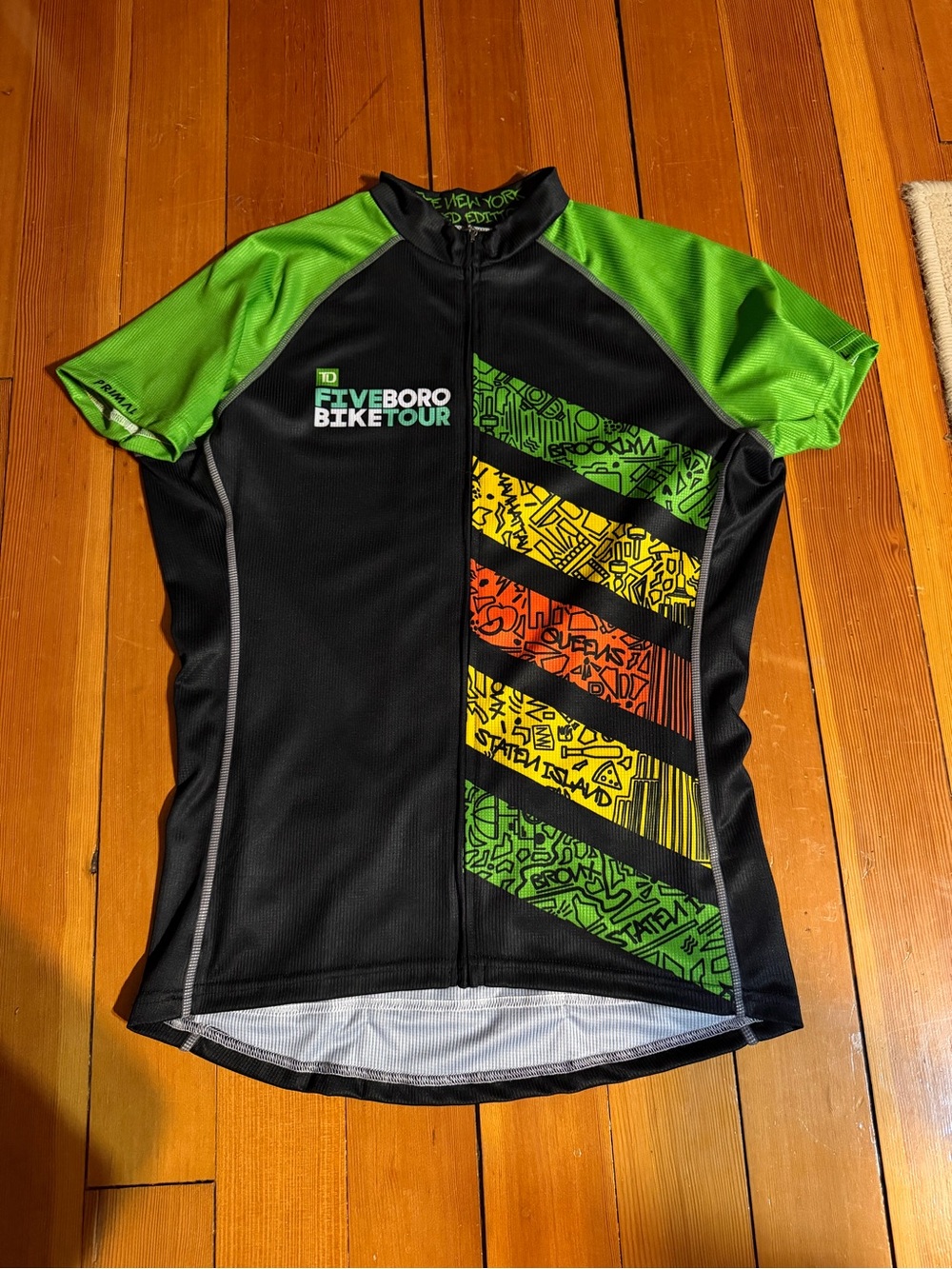 BNY - Five Boro Bike Tour Jersey - 2022 - never worn